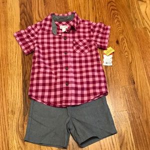 🆕  2T cat & jack Boys short set